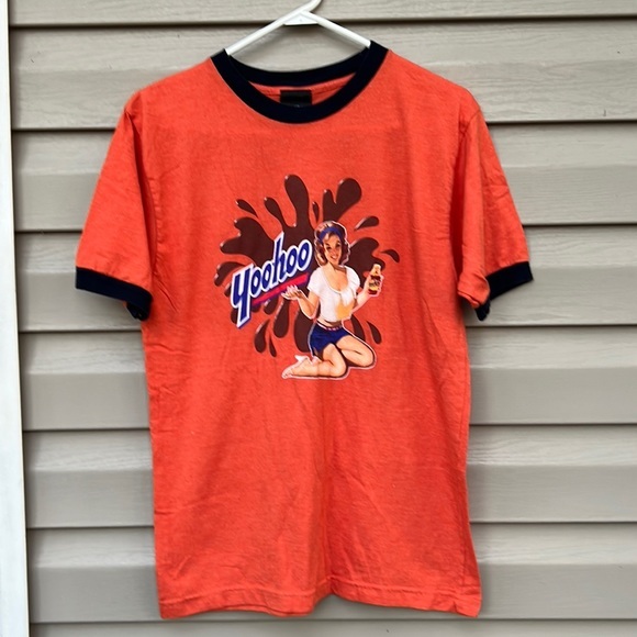 Giant Merchandising Other - Vintage Giant men’s Yoohoo ringer teeshirt